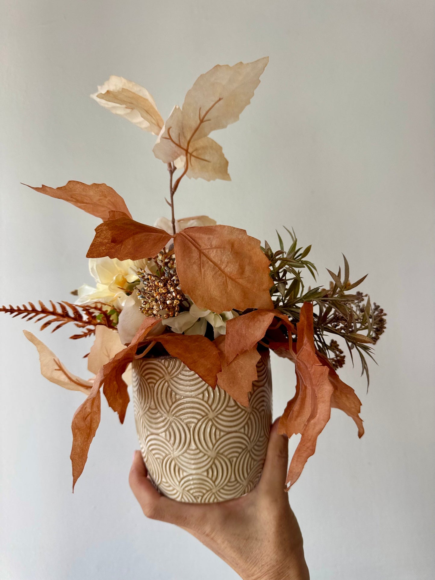 Mallow table decoration