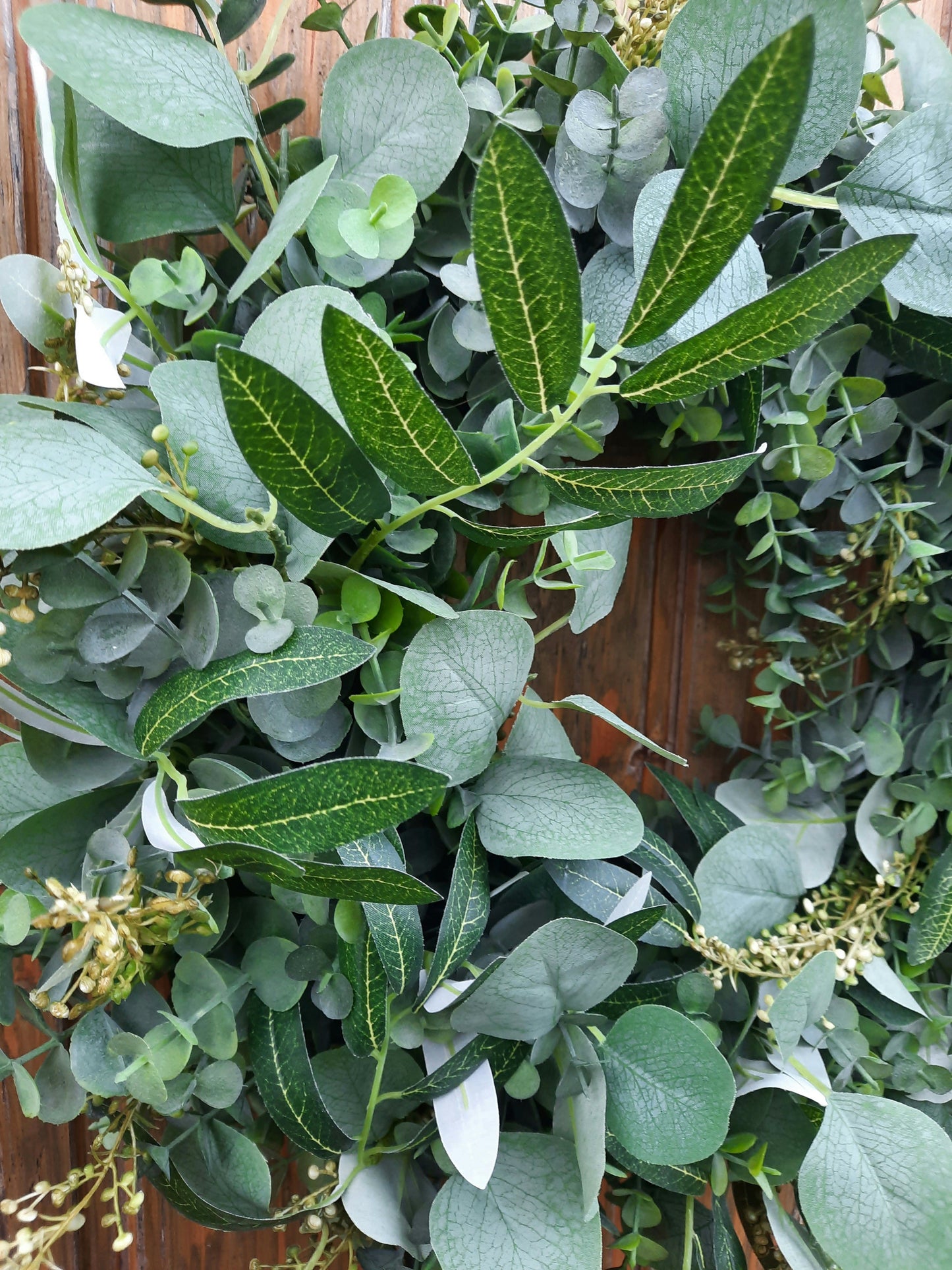 Green door decoration