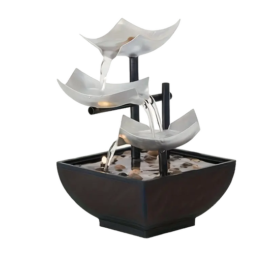 Cast Iron Tabletop Water Fountain with Automatic Pump-0