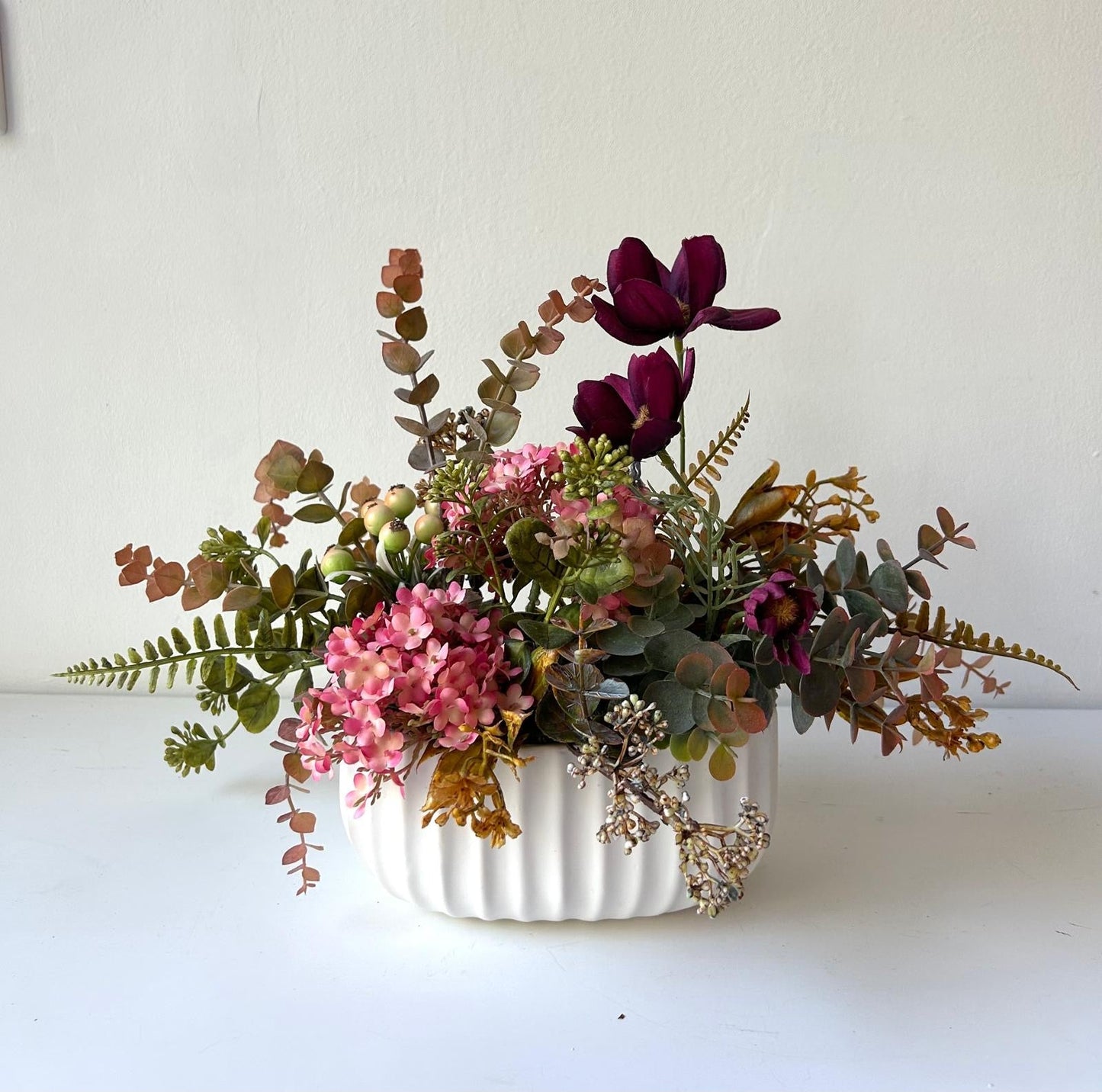 Autumn table decoration