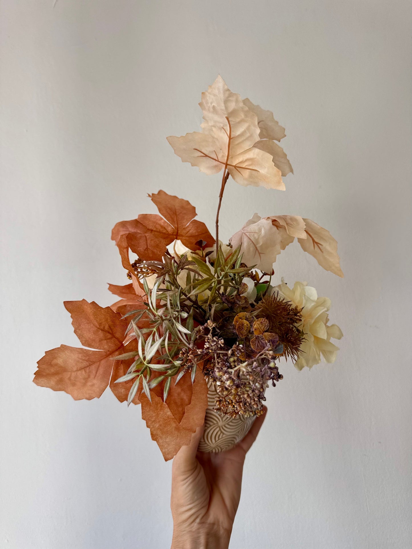 Mallow table decoration