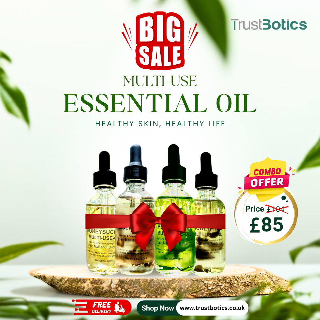 Botanical Balance & Glow – 4in1 Ätherische Ölkollektion