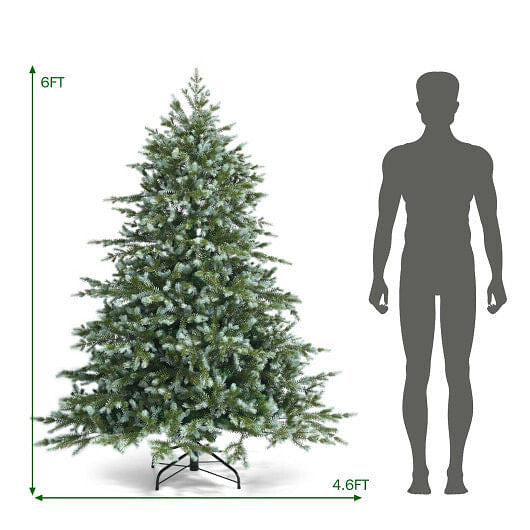 Künstlicher Weihnachtsbaum – Fichte mit Klappsystem, 180 cm, Grün