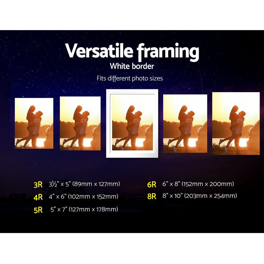 NNEDSZ 11 Photo Frame Wall Set Collage Picture Frames Home Decor Present Gift White