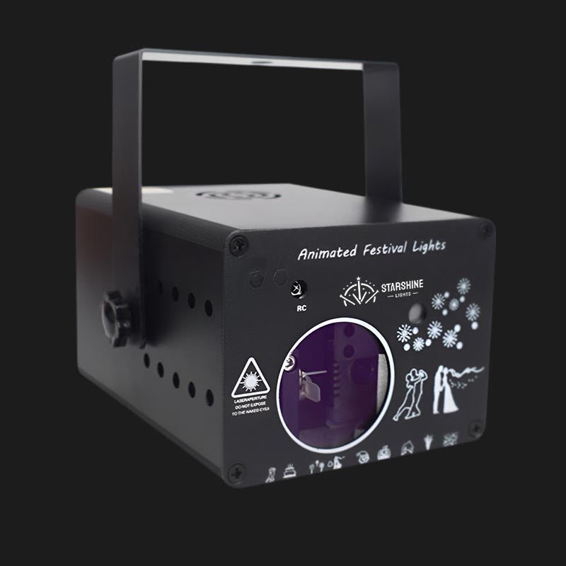 3d Full Color Christmas Laser Lights RGB Colorful Party Lights