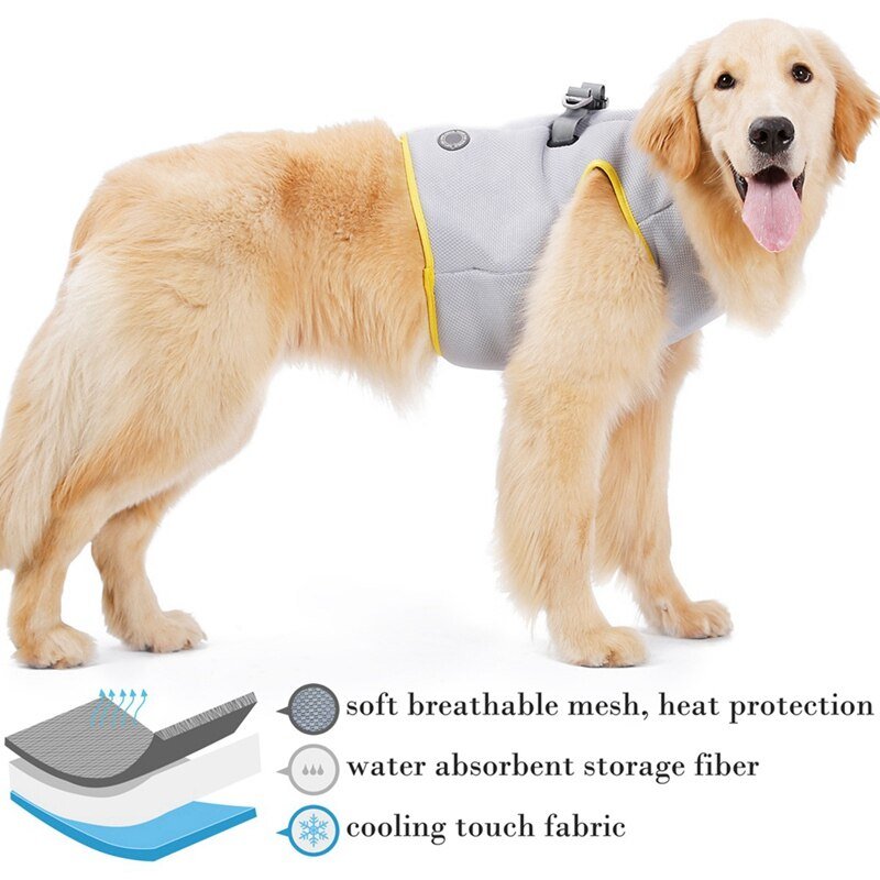 Dog Harness and Leash Set for Chihuahua Pug Small Medium Puppy Cat Harnesses Vest Cooling Walking Lead Harness