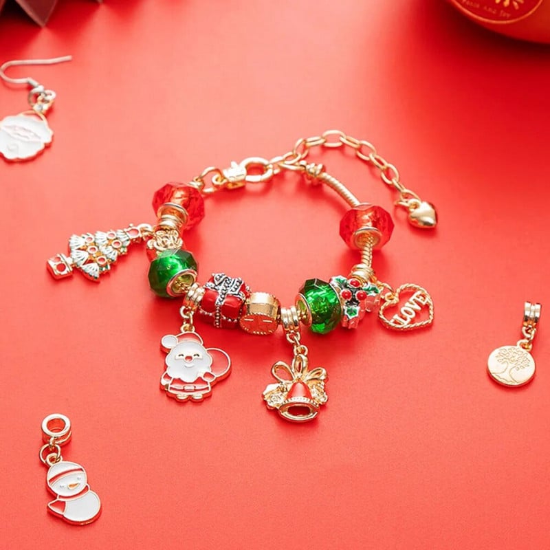 Adventskalender Armband-Set – Weihnachten Charm Schmuck Kollektion