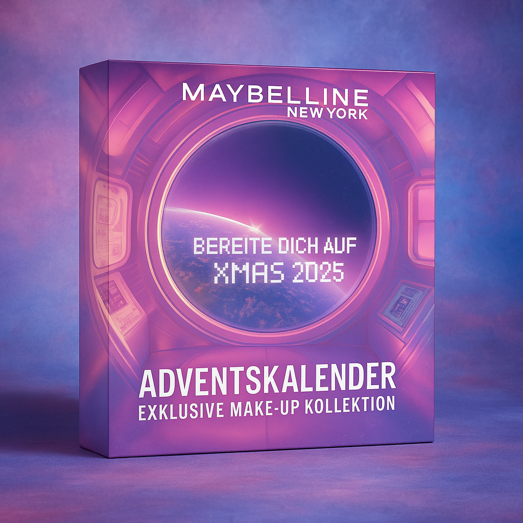 Maybelline New York Adventskalender 2025 – 12-teiliges Set
