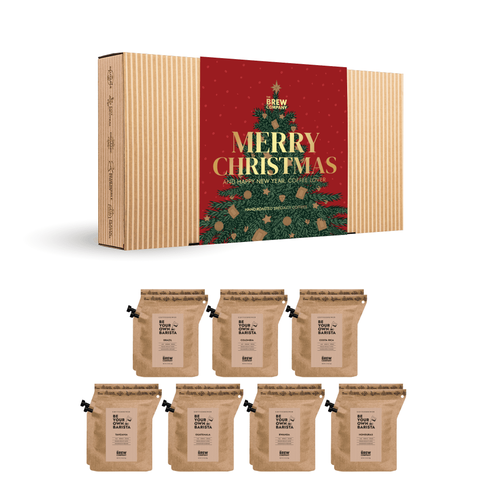 Spezialitäten-Kaffee Weihnachts-Geschenkbox