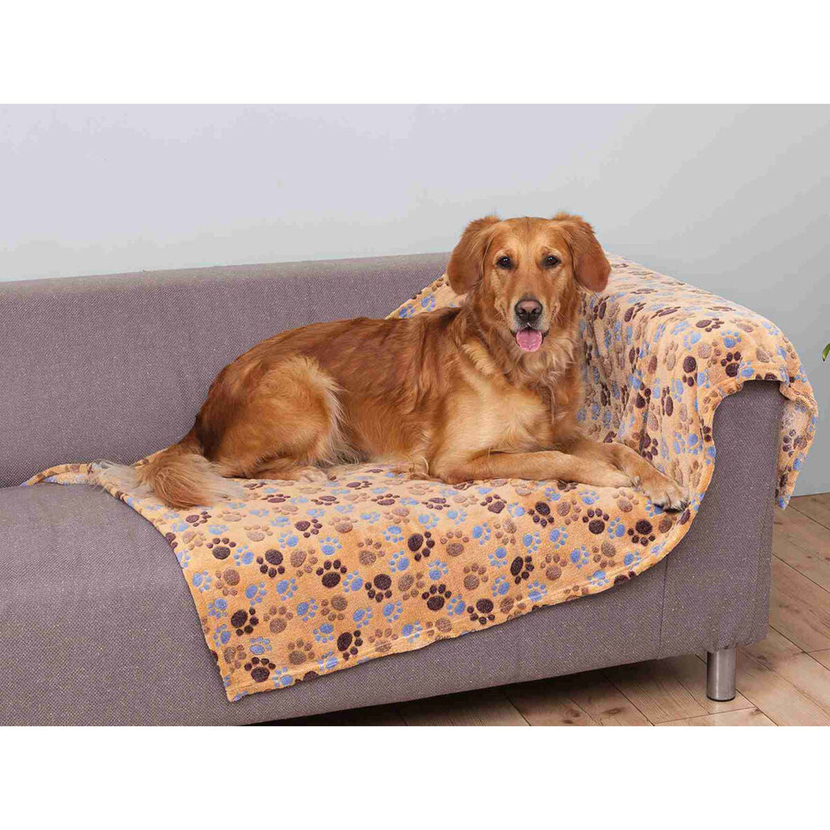 Pet blanket Trixie Laslo Multicolour Polyester-2