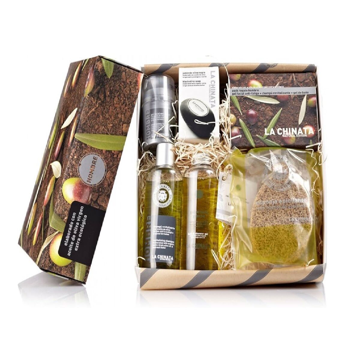 La Chinata Herren Pflege-Geschenkset – 6-teiliges Premium-Set aus Spanien