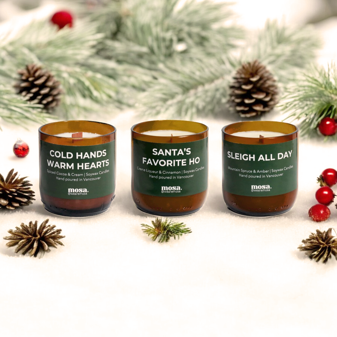 Mosa Special Holiday Gift Set – Premium Duftkerzen-Geschenkbox