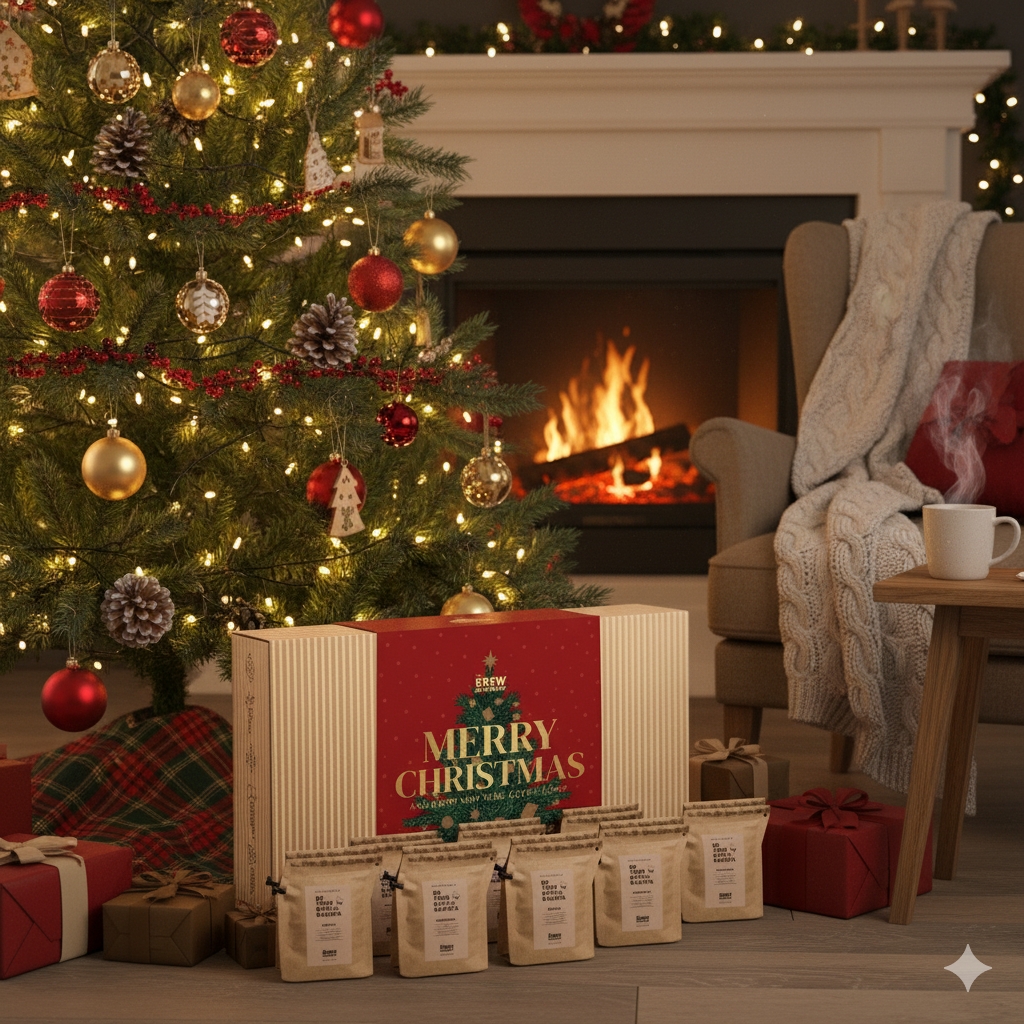 Spezialitäten-Kaffee Weihnachts-Geschenkbox