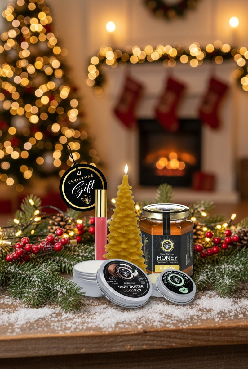 Luxus Weihnachts Geschenkset – Bienenwachs Edition