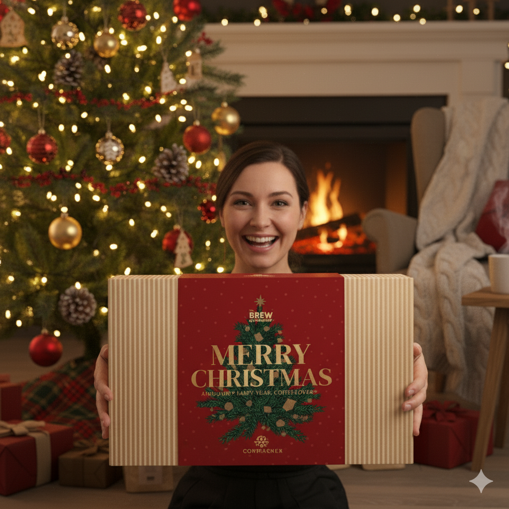 Spezialitäten-Kaffee Weihnachts-Geschenkbox