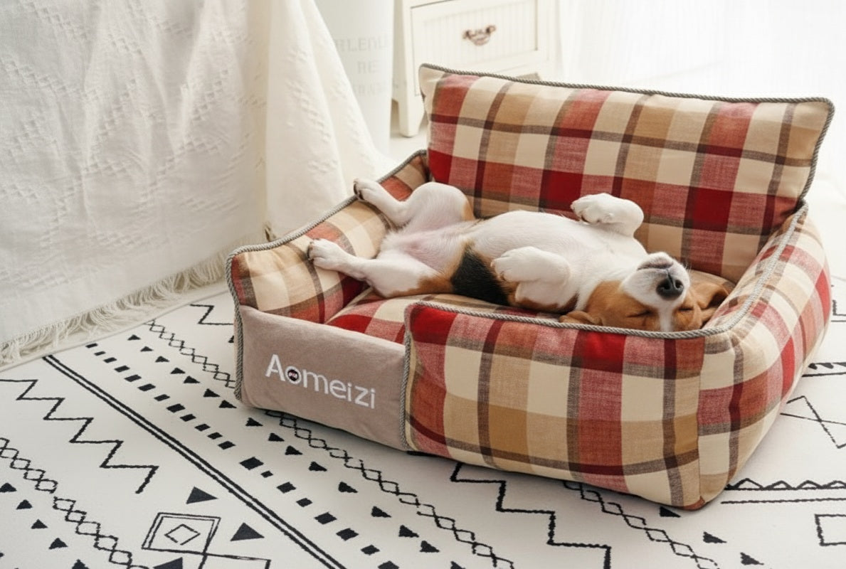Gemütliches Hundesofa mit abnehmbarem Bezug 🐾 – Für kleine, mittlere & große Hunde