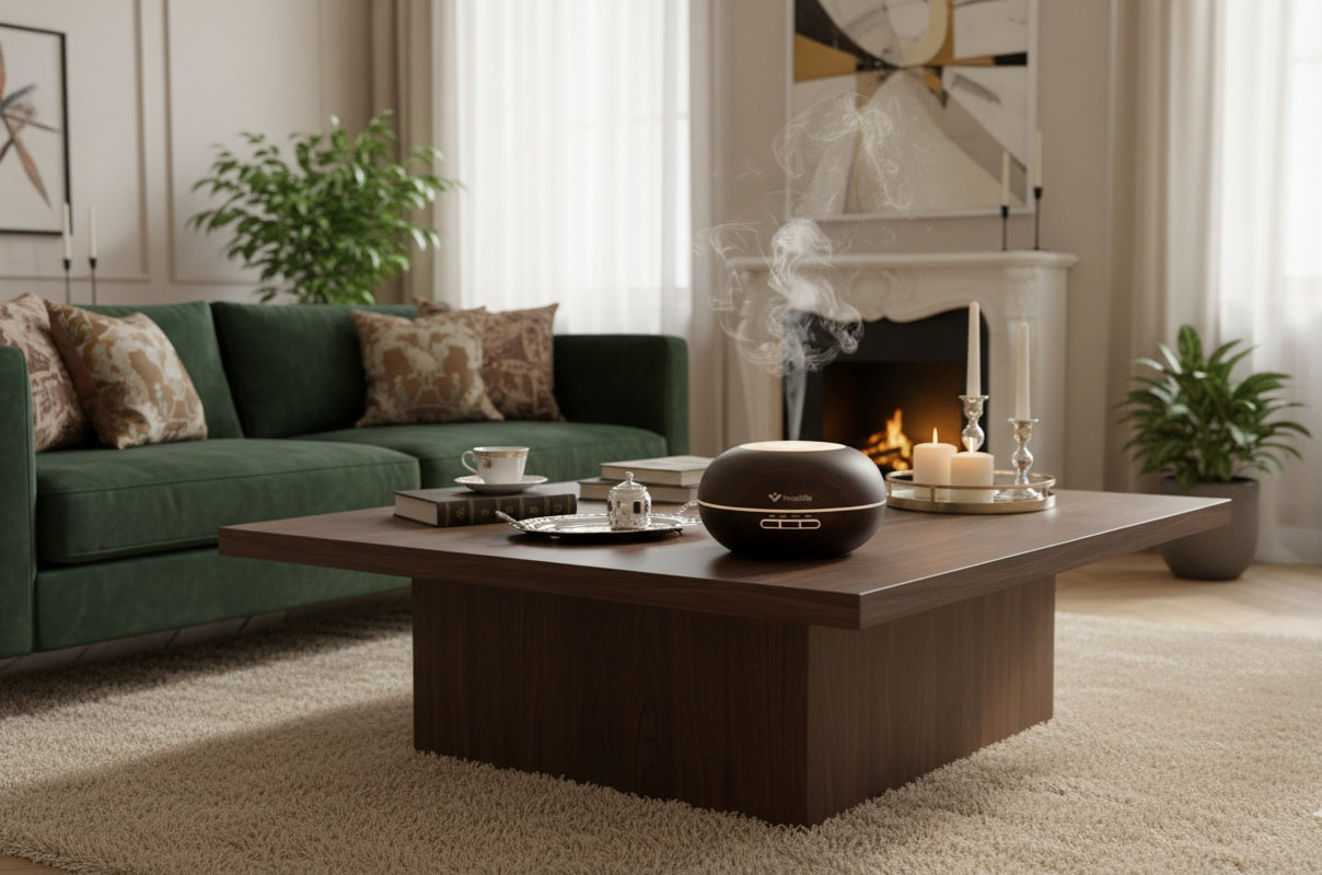 TrueLife AIR Diffuser D5 Dark – Ultraschall Duftdiffusor und Luftbefeuchter