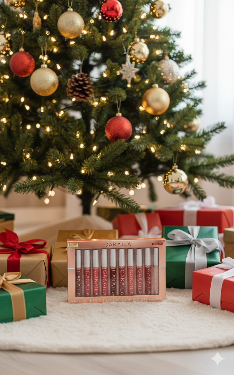 KACAILA 6/10 Farben Samt-Matt Lippenstift Geschenkset