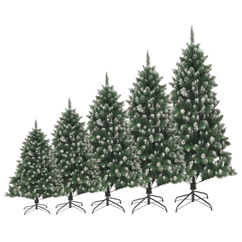 vidaXL Artificial Christmas Tree 300 LEDs 70.9"